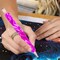 Ergonomic Diamond Painting Art Drill Bead Dot Pen Kit with Screw Steel Silver Metal Tip Nibs Placers Roller Tool Accessories for 5D Dia